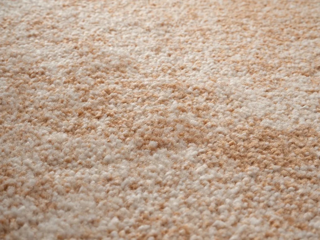 Condor Carpets, Metrážny koberec Serena 6632, na mieru, šíře 5m, oranžová, filc, obývacia izba