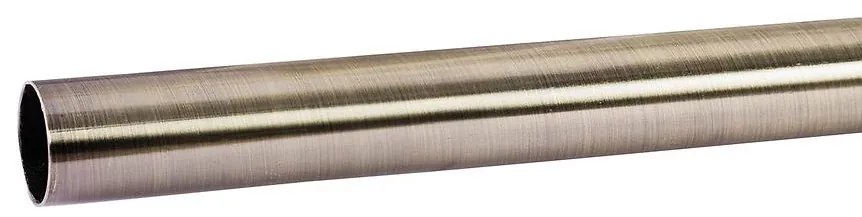 Tyč 160cm starožitné zlato fi19