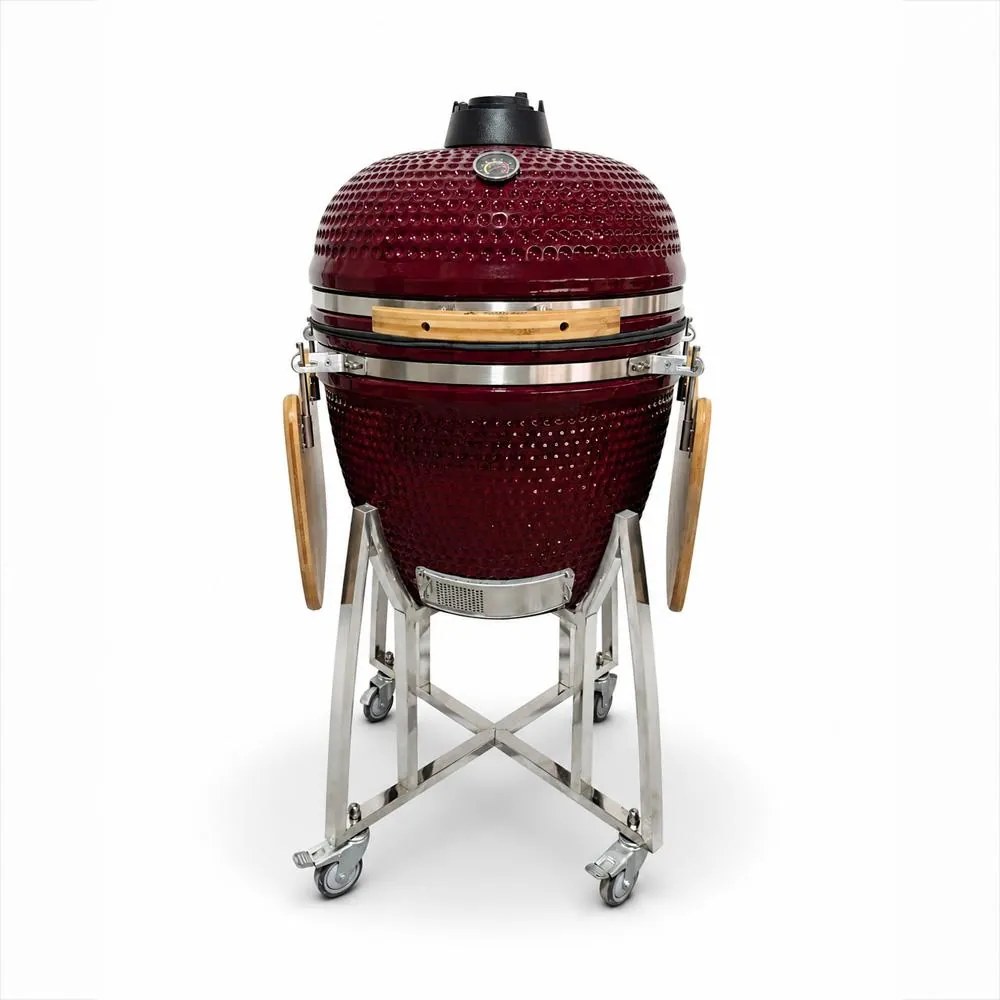 Keramický gril Avenberg KAMADO XL červená