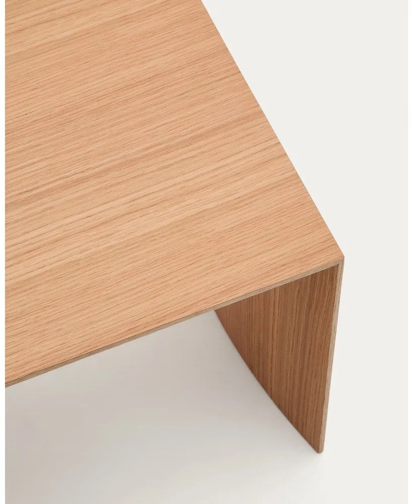 Odkladací stolík v dekore duba 40x55 cm Litto – Kave Home