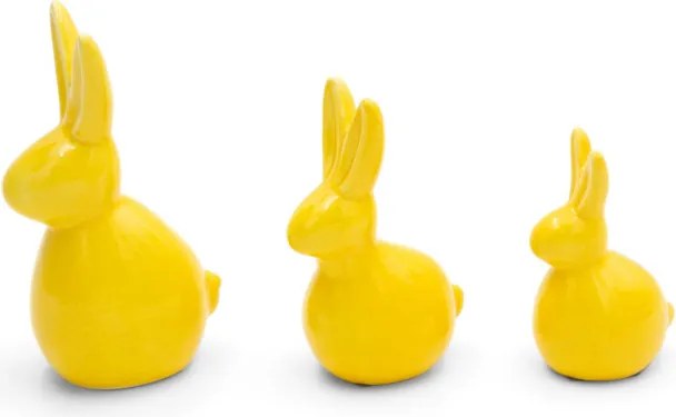 Veľkonočná dekorácia FIG 236 B žltá (2 ks)