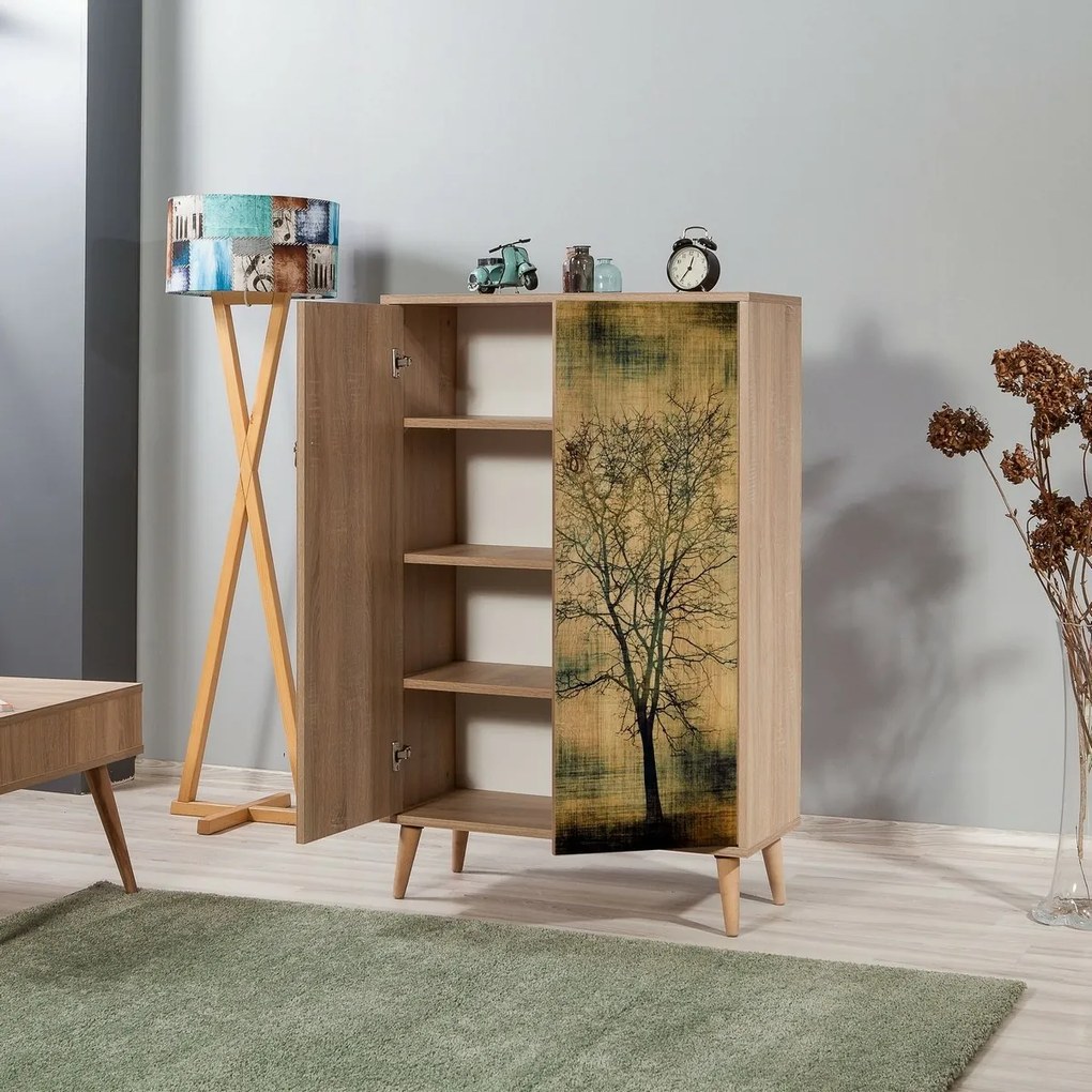 Skrinka Mega Sonoma Oak Trees I