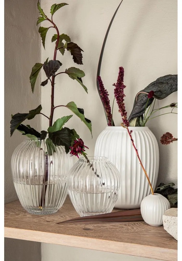 Váza z fúkaného skla Kähler Design, výška 15 cm