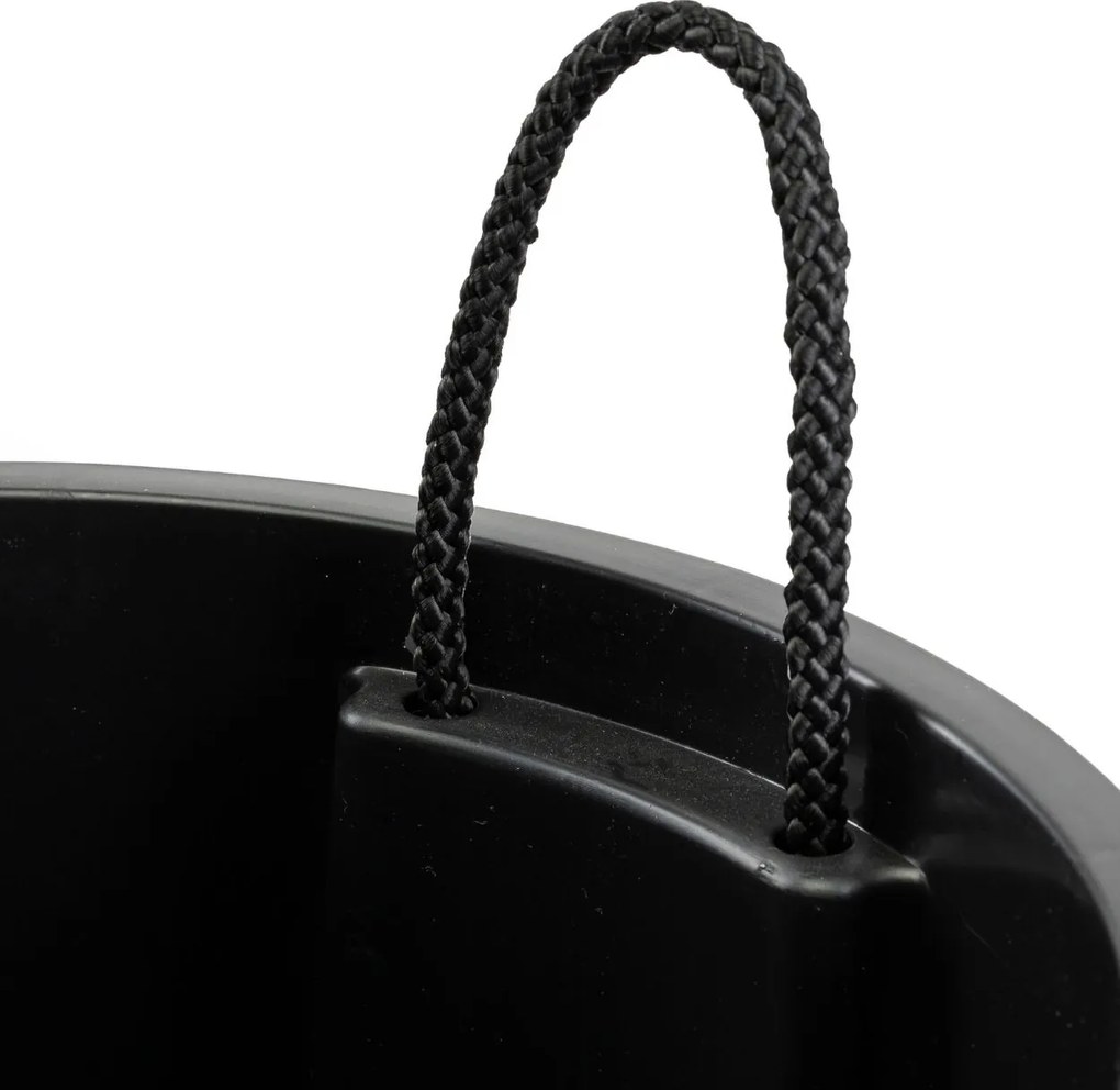 PLASTOVÝ KVETINÁČ URBANIKA ECO 57X29,5 CM SIVÁ