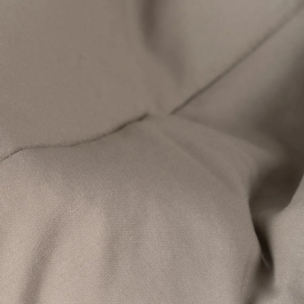 Taupe prešívaný pléd 180x260 cm – Ixia