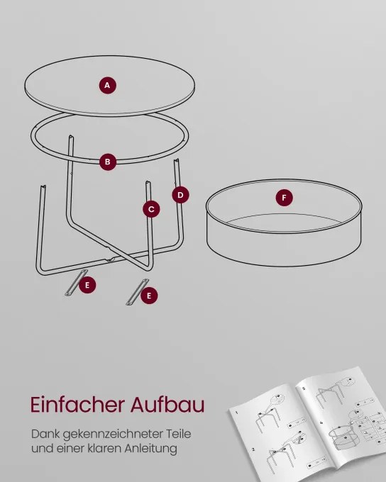 Príručný stolík LCT244B56