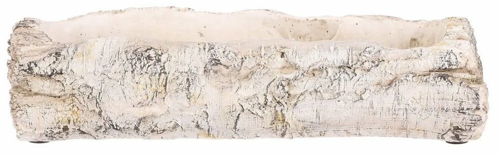 Kvetináč - truhlík, imitácia brezy, 32 x 12 x 8 cm, 32 cm