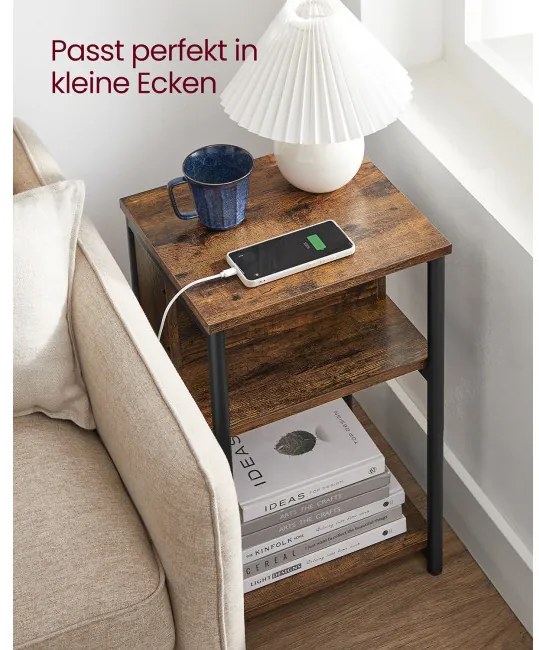 Príručný stolík so zásuvkami LET375B01