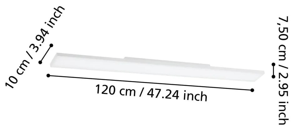 LED smart stropné svietidlo 34 W TURCONA-Z – EGLO