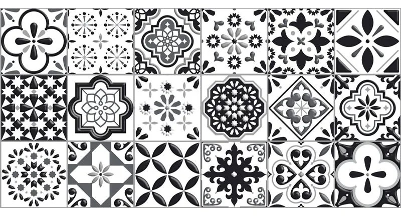 Obklad Dek. Patch White 25/50