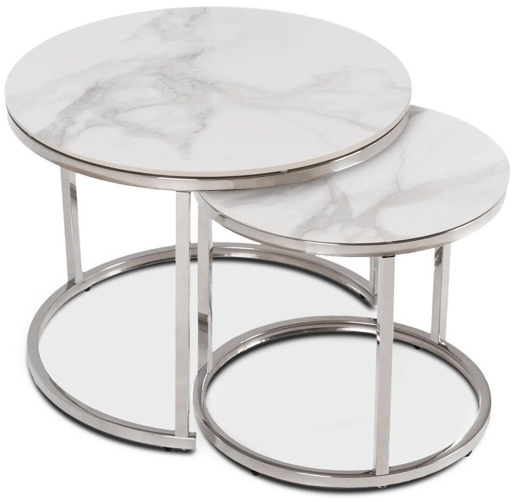 PROXIMA.store - Dizajnový konferenčný stolík CONNY FARBA: dub, FARBA NÔH: biela