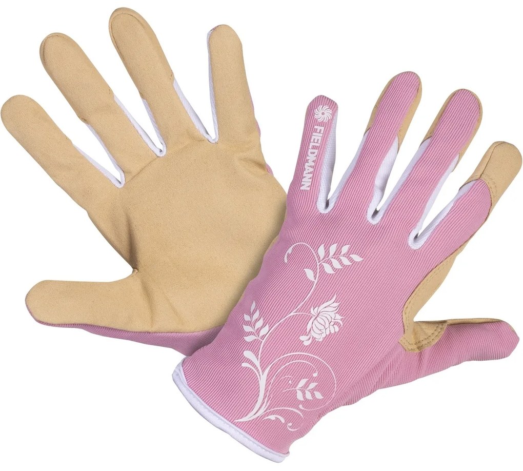 Fieldmann FZO 2110 záhradné rukavice dámske, ružová