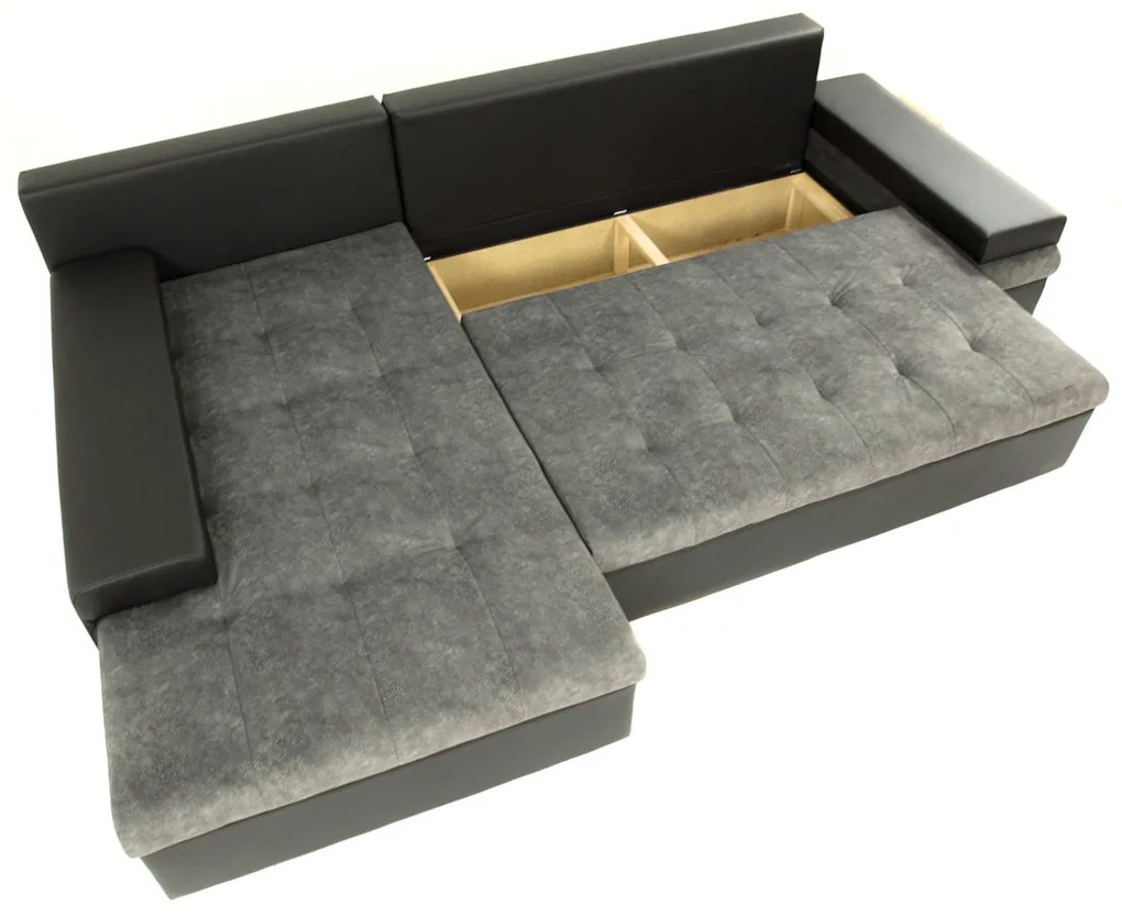 Sedacia súprava Kanton Mini, Dostupné poťahy: ekokoža Soft 017 + Lux 06