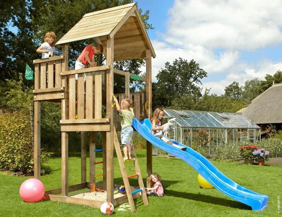 Detské ihrisko Jungle Palace so šmýkalkou