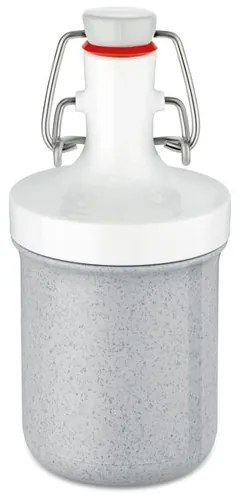 Koziol Fľaša na vodu PLOPP TO GO MINI, 200 ml, sivá