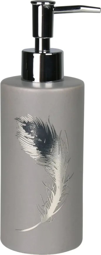 Dávkovač tekutého mydla PIUME sivý