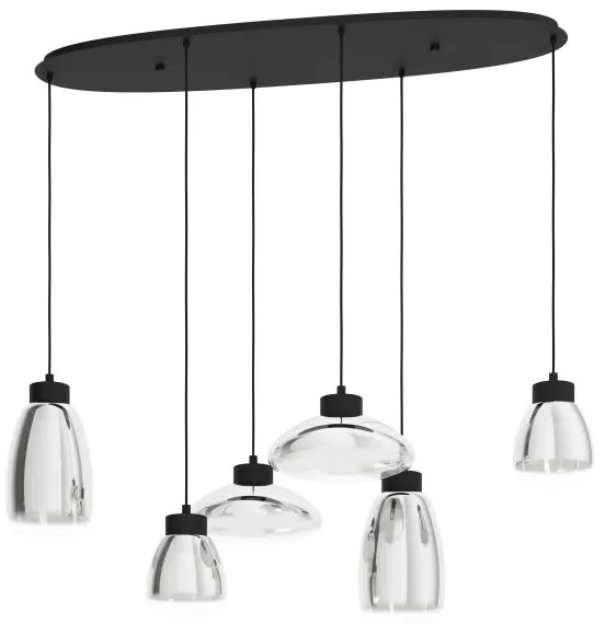 Eglo 390301 - LED Stmievateľný luster na lanku SARNARRA 6xLED/5,4W/230V 2700K