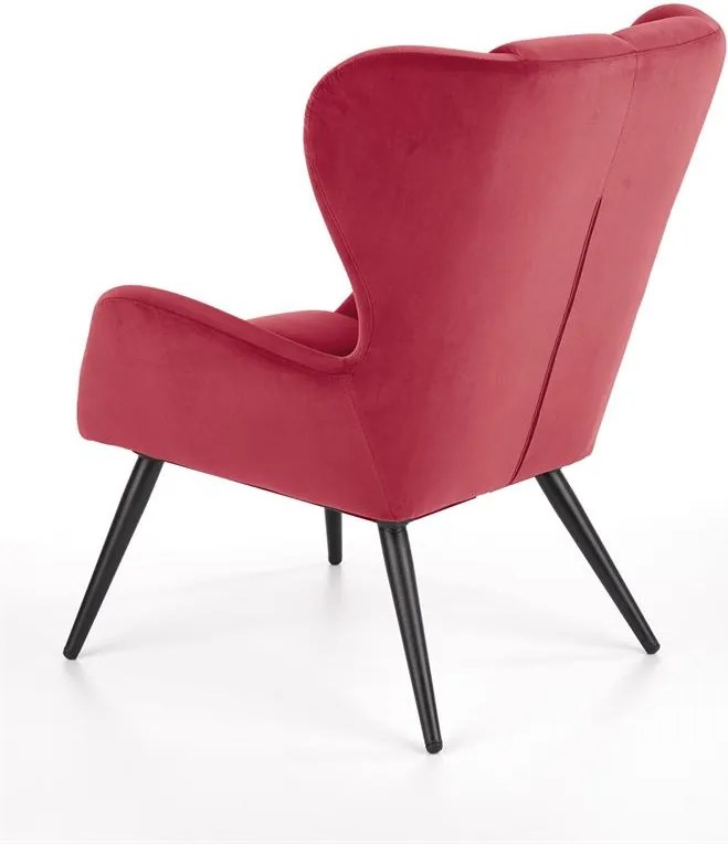 Relaxačné kreslo Tawanna (bordová). Vlastná spoľahlivá doprava až k Vám domov. 1039529