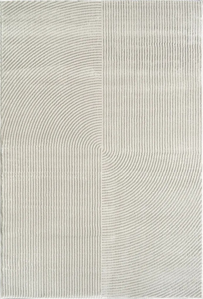 Angel Carpet, Kusový koberec Zafiro 19 Grey, 60x110, šedá, kancelária