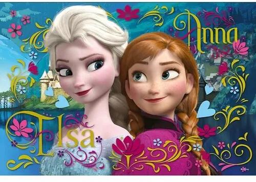 Trefl Ľadové Kráľovstvo Anna a Elsa 100 dielov
