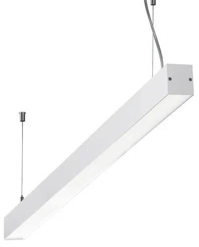 LED2 3022331 Závesné LED svietidlo LIPO 113 P-Z, 25W, 2980 lm, 3000 K, Š112,2xV6,7xH5,7cm, biele