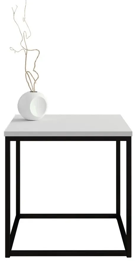 Konferenčný stolík Malvina S, Farby: čierny mat / dub craft