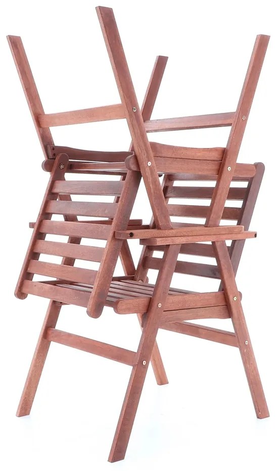 Záhradná stolová zostava Torin - 6 miest, hnedá