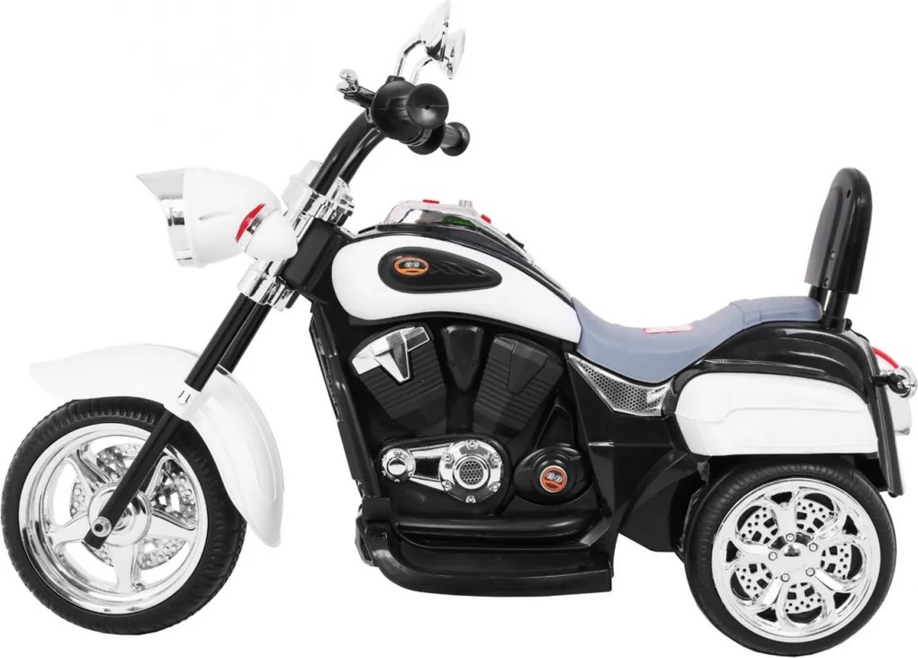 Ramiz Chopper NightBike Biela