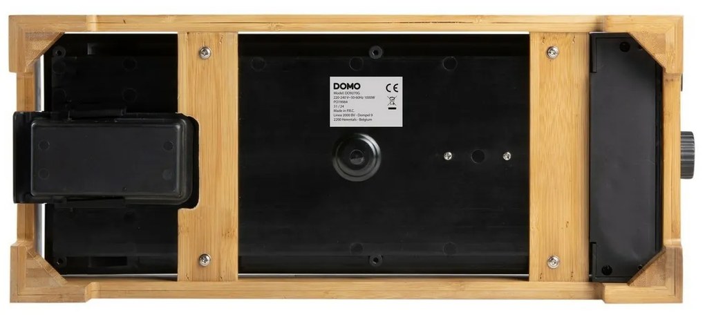 DOMO DO9270G stolný elektrický gril Plancha BambooStyle, M