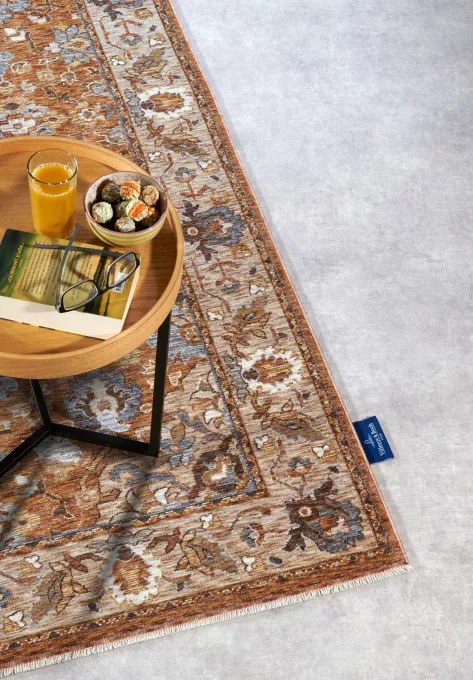 Koberec Villeroy & Boch Kollektion 1871 Egon medený / viacfarebný