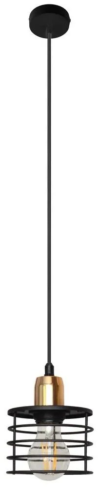 Luster na lanku EDISON 1xE27/60W/230V