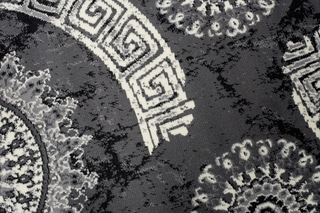 TA Koberec K870A TMAVO SIVÁ LACNÁ PP CRM Rozmer: 100x150 cm