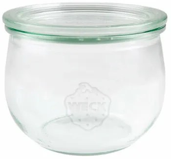 Weck 6-dielna sada zaváracích pohárov Tulpe 580 ml s príslušenstvom, pr. 100 mm