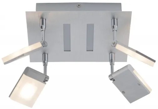 Brilliant - LED Bodové svietidlo PLAXICO 4xLED/6W/230V