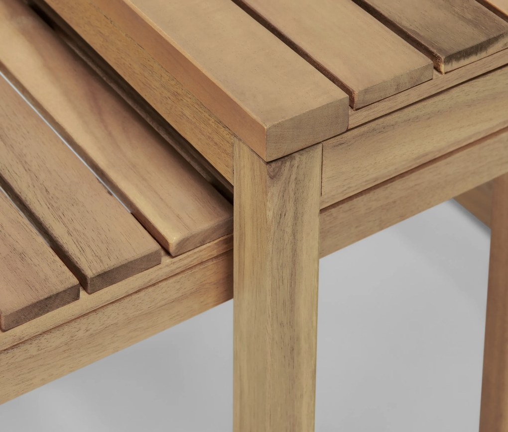 Súprava 2 príručných stolíkov »Lenja«