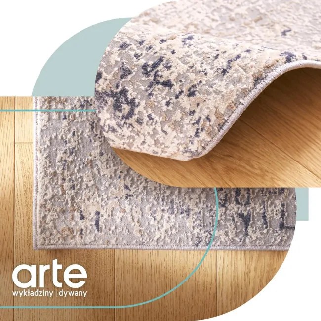 Koberec Pula Z285B svetlosivý / béžový