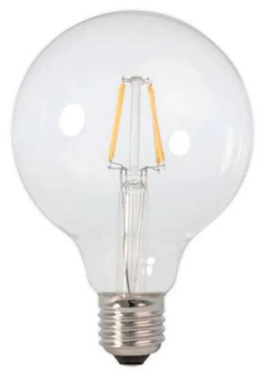Žiarovka Globe LED E27 priehľadná