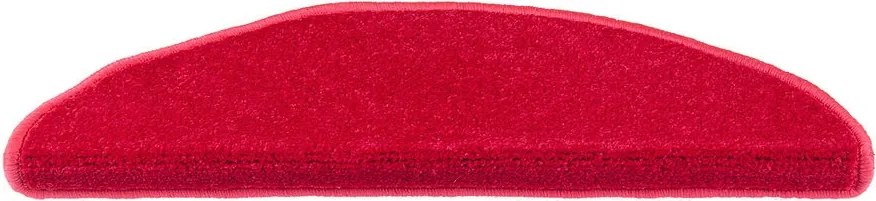 Vopi Nášľapy na schody Eton červený polkruh, samolepiaci - 28x65 polkruh (rozmer vrátane ohybu)