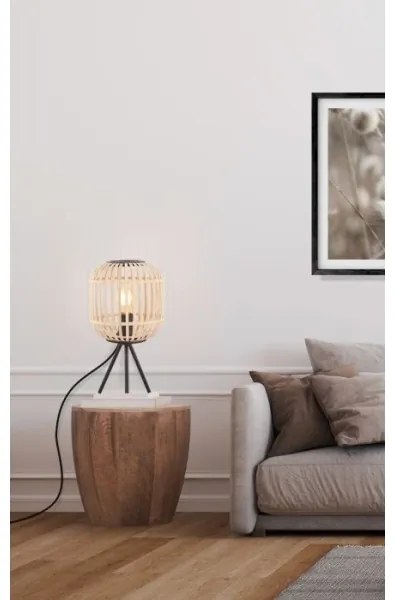 Eglo 43218 - Stolná lampa BORDESLEY 1xE27/28W/230V