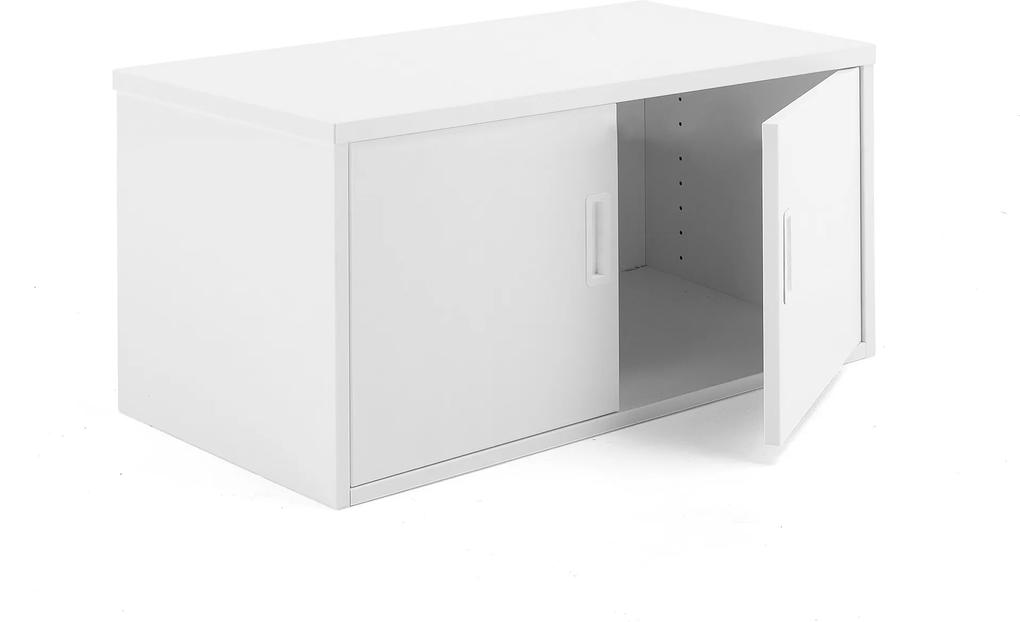 Kancelárska skriňa Modulus, 400x800x400 mm, biela
