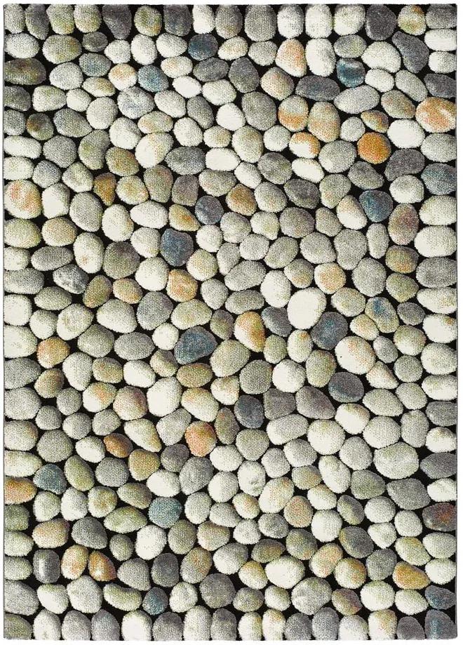 Sivý koberec Universal Sandra Stones, 120 x 170 cm