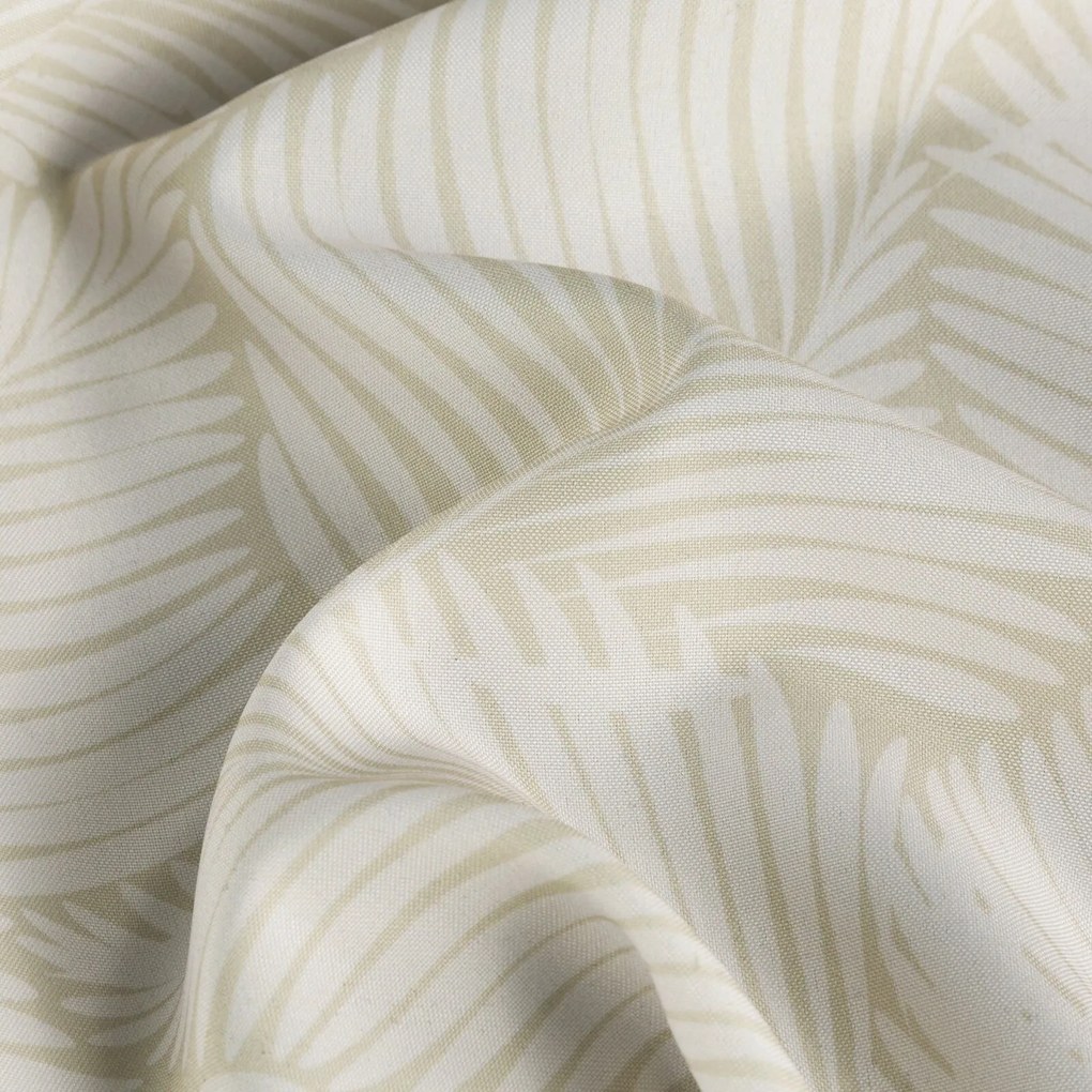 ZÁHRADNÝ VODEODOLNÝ ZÁVES NA PÁSKE GARDEN 155X200 CM LISTY