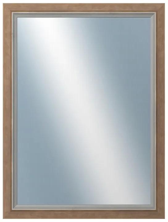DANTIK - Zrkadlo v rámu, rozmer s rámom 60x80 cm z lišty AMALFI okrová (3114)