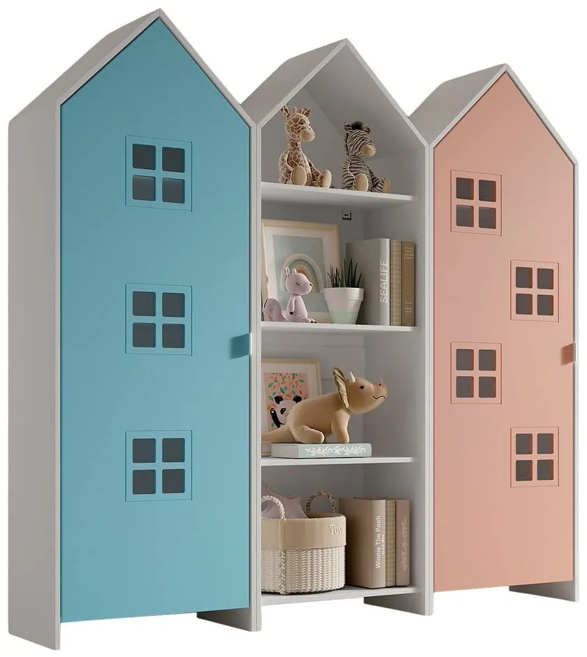 Otvorená detská šatníková skriňa 173x171,5 cm CASAMI BRUGES – Vipack
