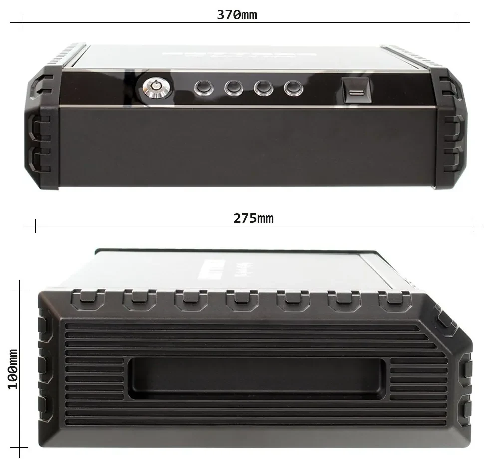 Rottner Bezpečnostná schránka na cennosti a zbrane GUNMASTER XL, 100 x 370 x 275 mm