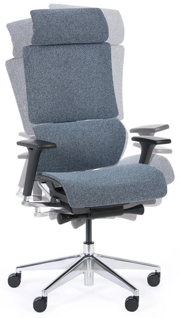 Kancelárska balančná stolička PHOENIX, čierna