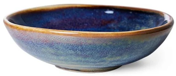 Rustikálne modrá porcelánová mištička Chef - Ø 9*3 cm / 50 ml