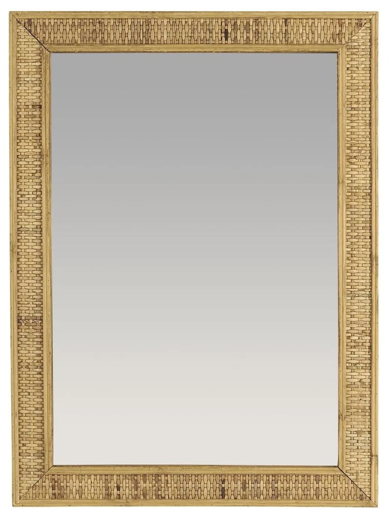 IB LAURSEN Nástenné zrkadlo Bamboo Braid