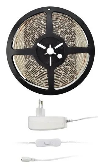 Solight WM51-65T - LED Pásik 5 m LED/4,8W/230V, adaptér
