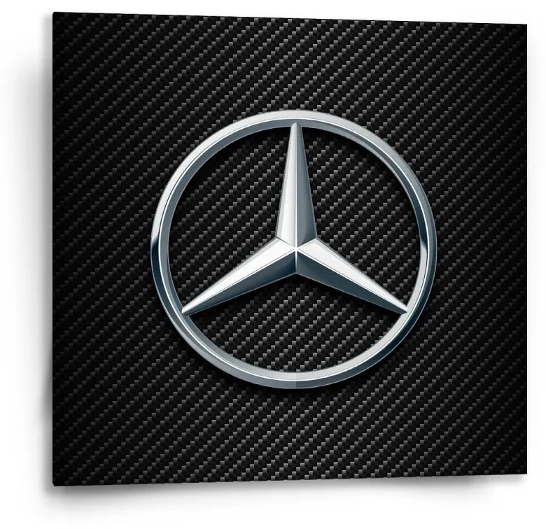 Sablio Obraz Logo 4 Carbon - 50x50 cm